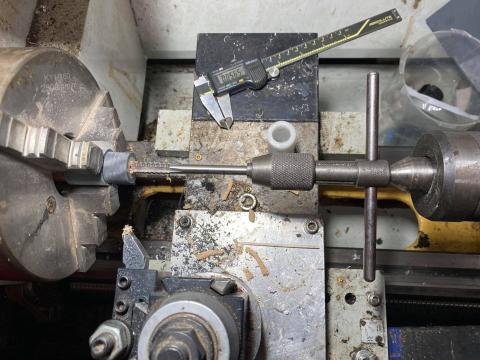 Tapping for pin