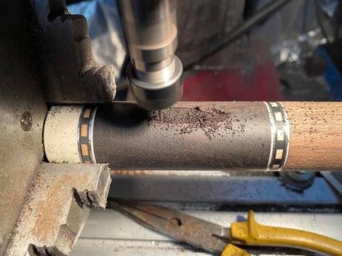 Cutting inlay pockets
