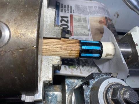 Butt glued